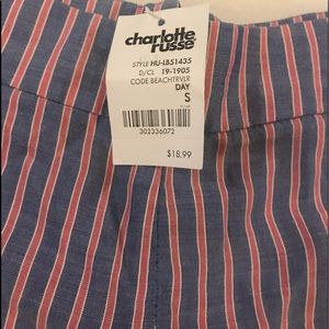 NWT Charlotte Russe HW Shorts Sz Sm